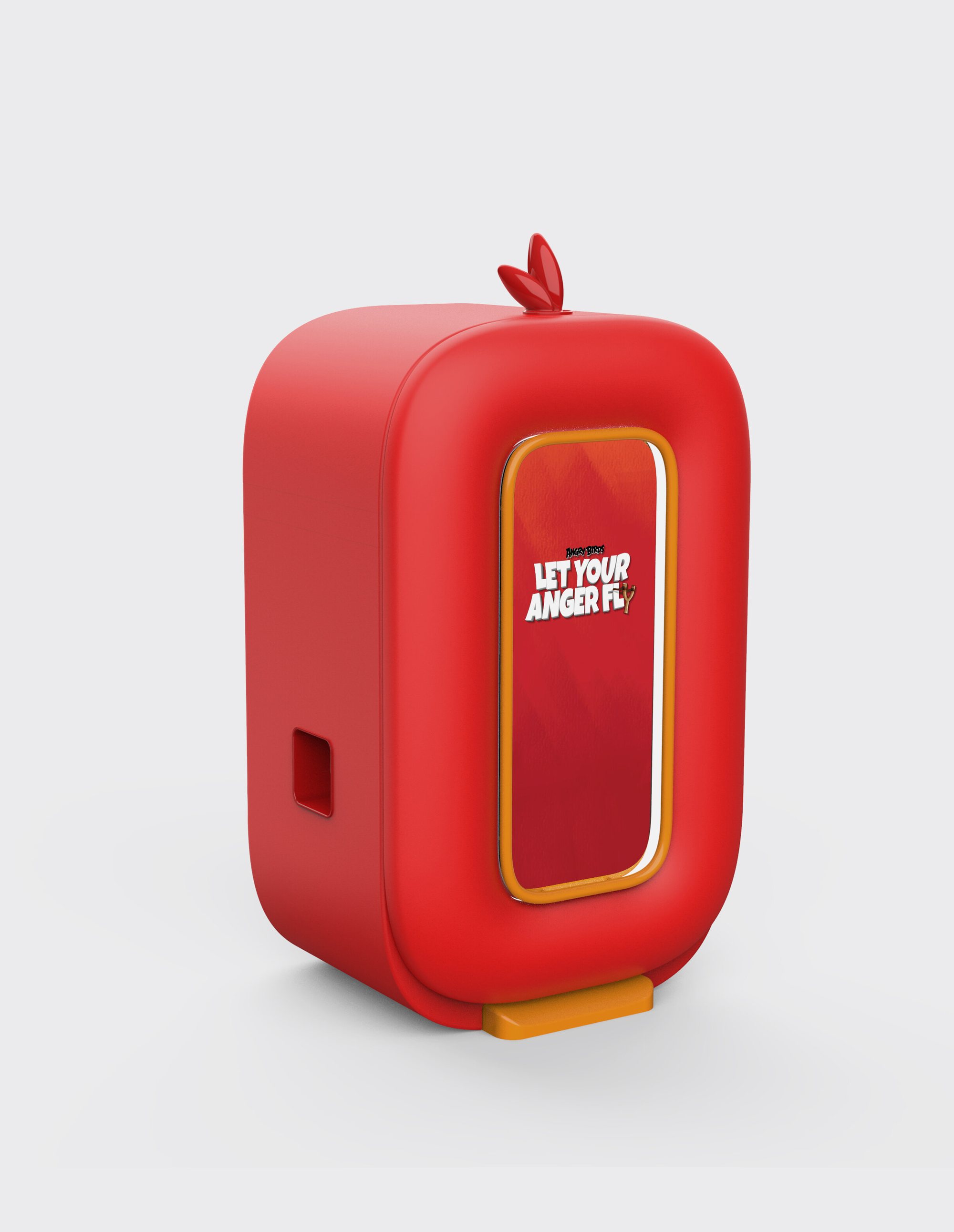 Angry Birds prize donut float — dispensed prize product design