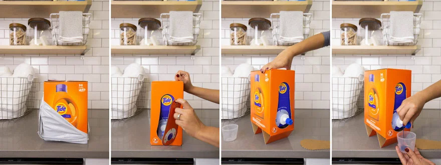 EcoBox — structural packaging design