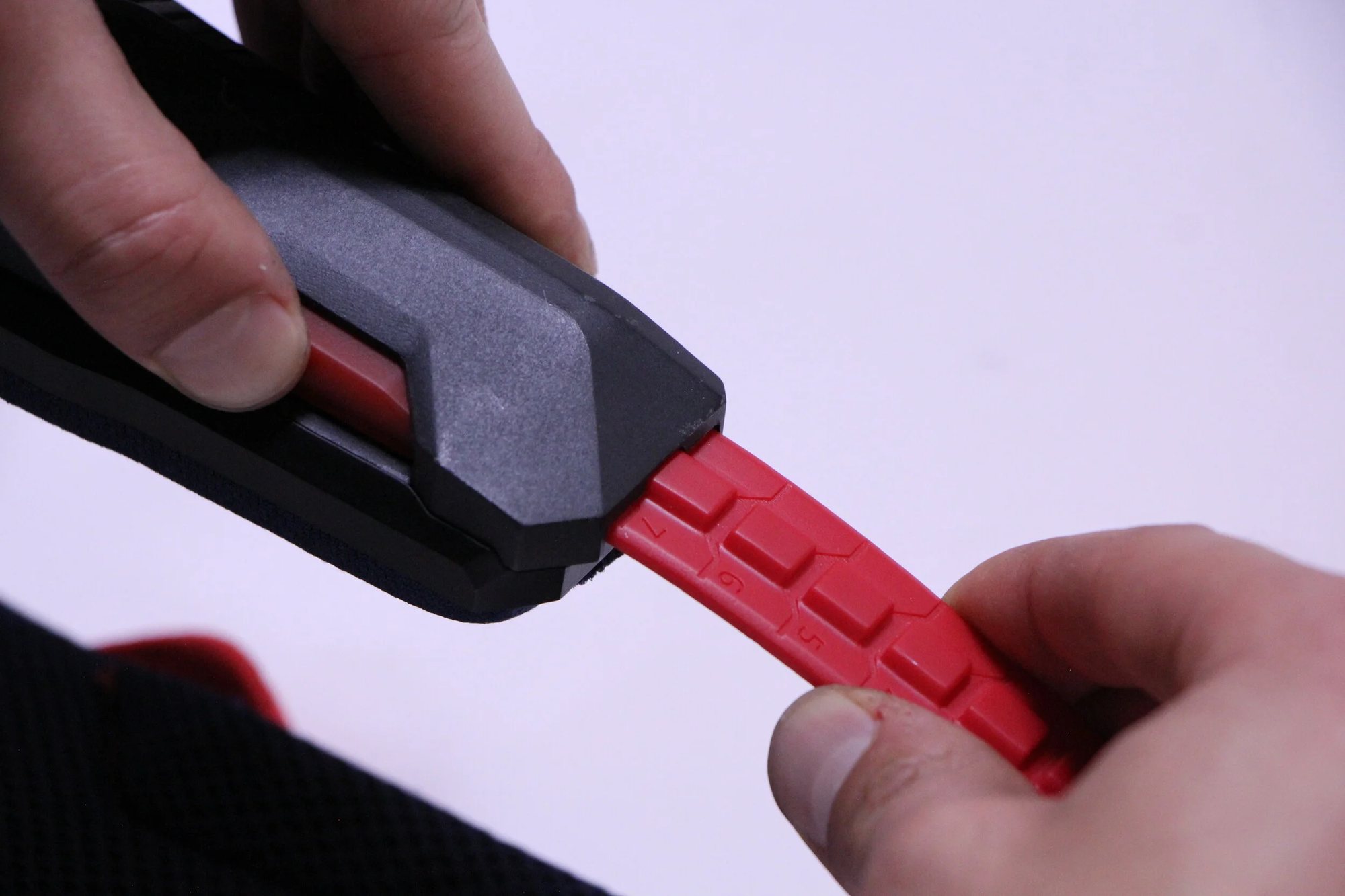 ExoSuit prototype — fabricated detail