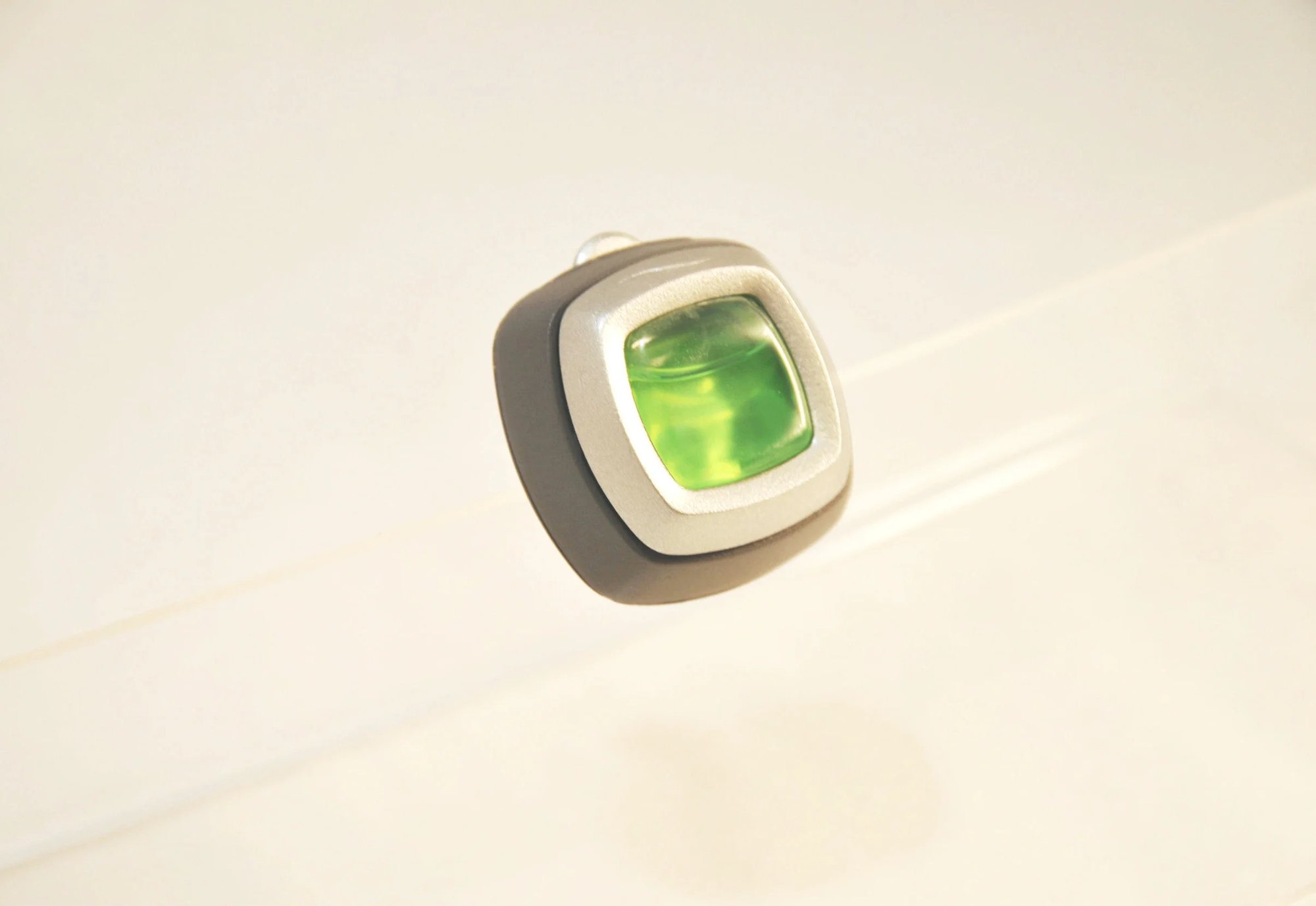 Car vent clip air freshener — physical prototype in vent